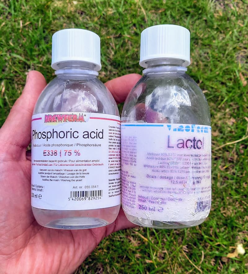 Phosphoric Acid & Lactic Acid